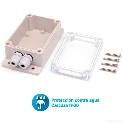 Carcasa IP66 impermeable compatible con SonOff Basic SonOff