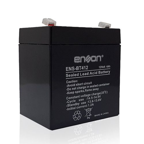Batería de respaldo 12VDC 4A Plomo-Acido ENS-BT412 Enson