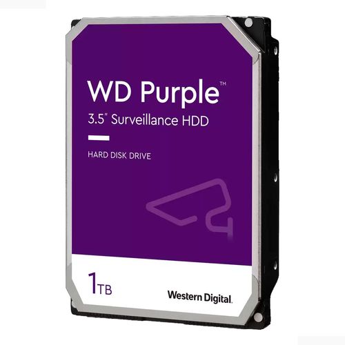 Disco Duro 1TB ideal para Vigilancia CCTV Western Digital Purple WD10PURZ
