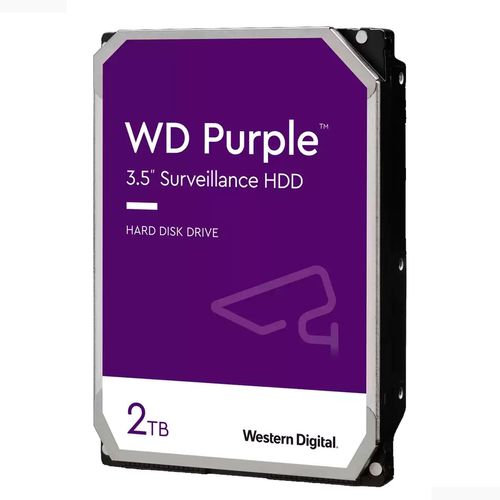 Disco Duro 2TB ideal para Vigilancia CCTV Western Digital Purple WD22PURZ