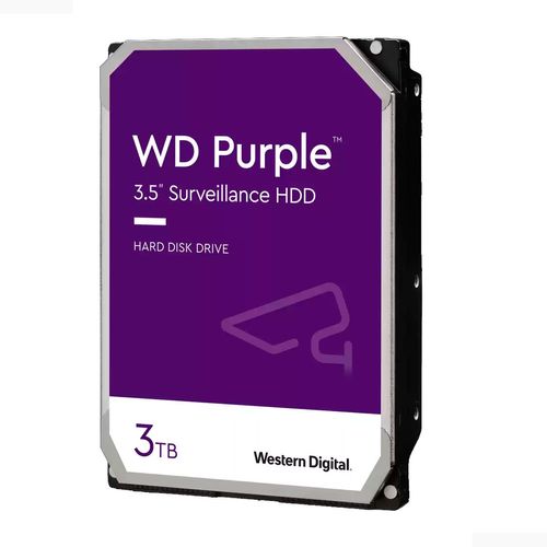 Disco Duro 3TB ideal para Vigilancia CCTV Western Digital Purple WD30PURZ