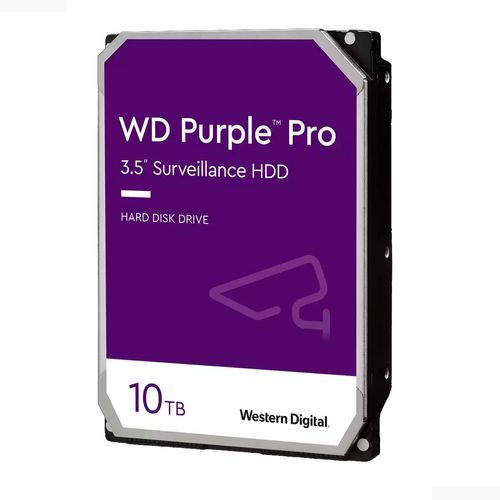 Disco Duro 10TB ideal para Vigilancia CCTV Western Digital Purple WD101PURP